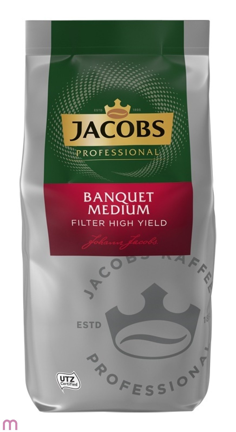Jacobs Banquet Medium Filter High Yield 800g, gemahlen, UTZ zertifiziert